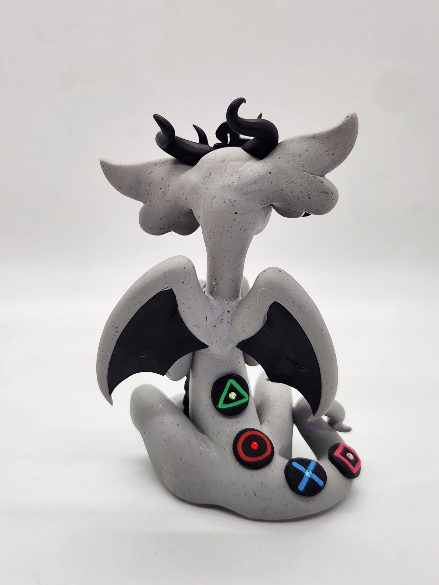 "Kutaragi" Playstation themed dragon sculpture