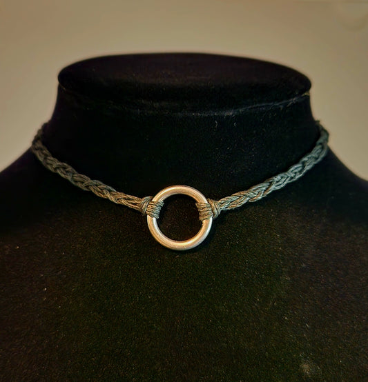 O ring cord choker