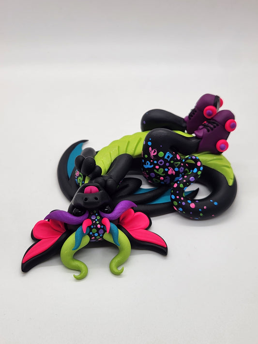 "Ryder" 90s skating rink dragon sculpture