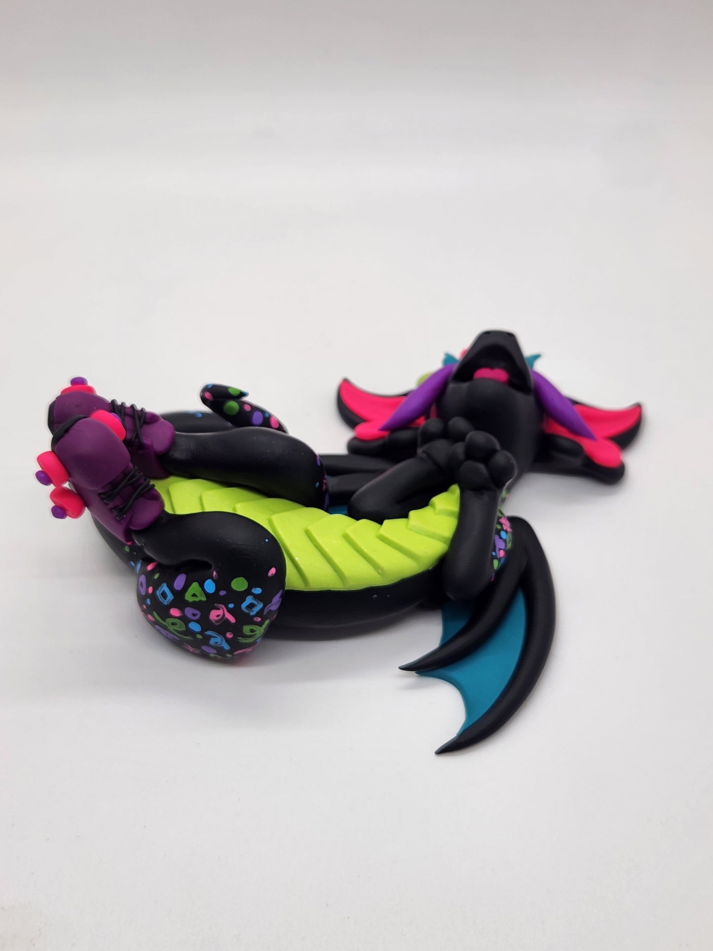 "Ryder" 90s skating rink dragon sculpture